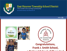 Tablet Screenshot of easthanoverschools.org
